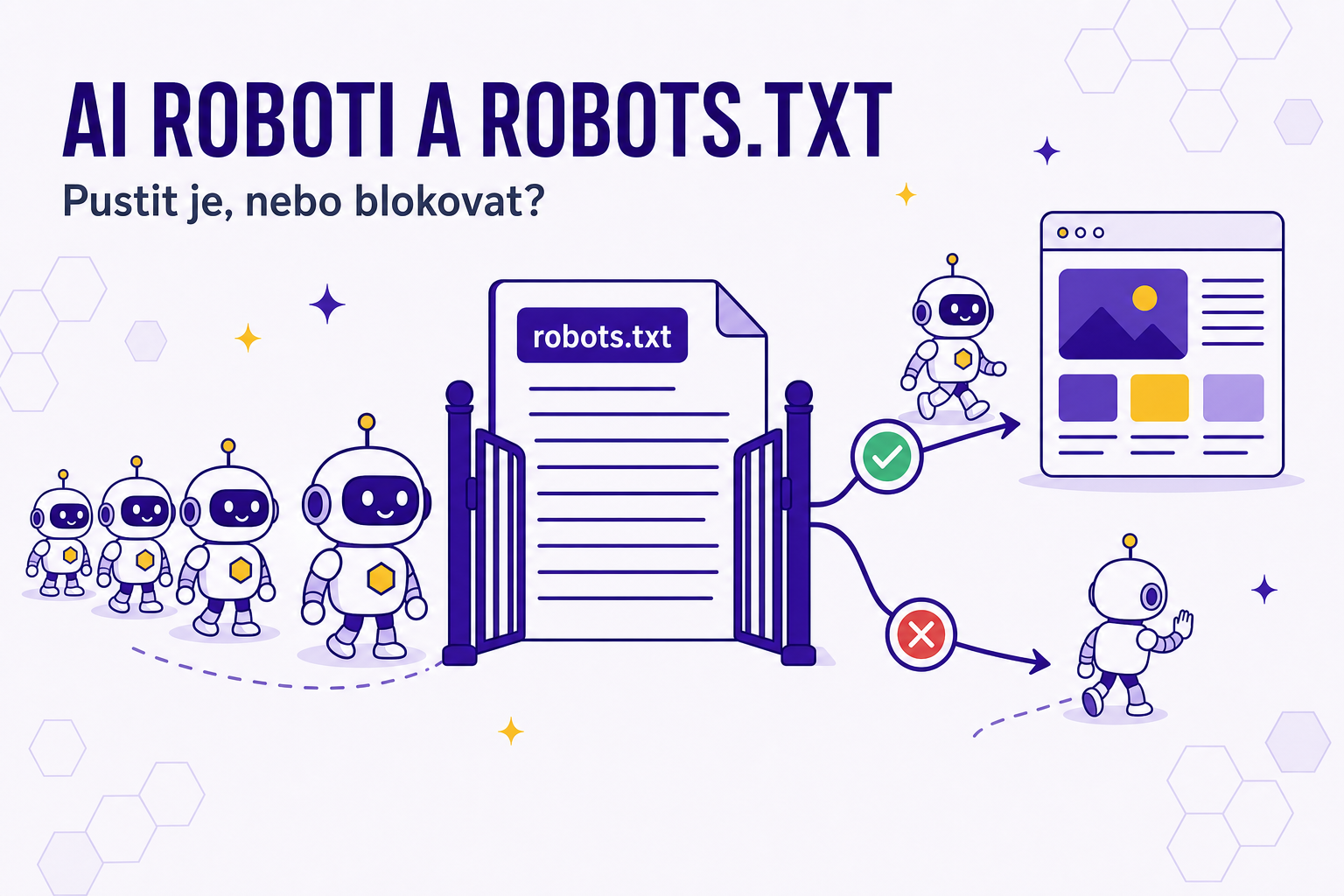 AI crawlery a robots.txt: pustit je, nebo blokovat?