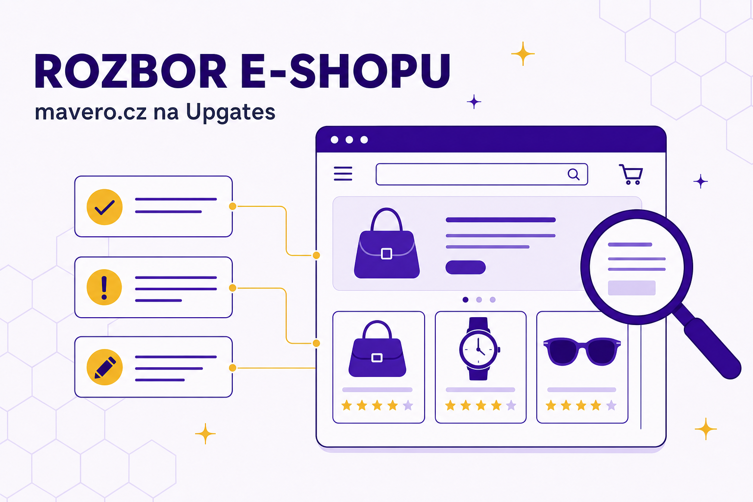 Rozbor eshopu mavero.cz - Upgates