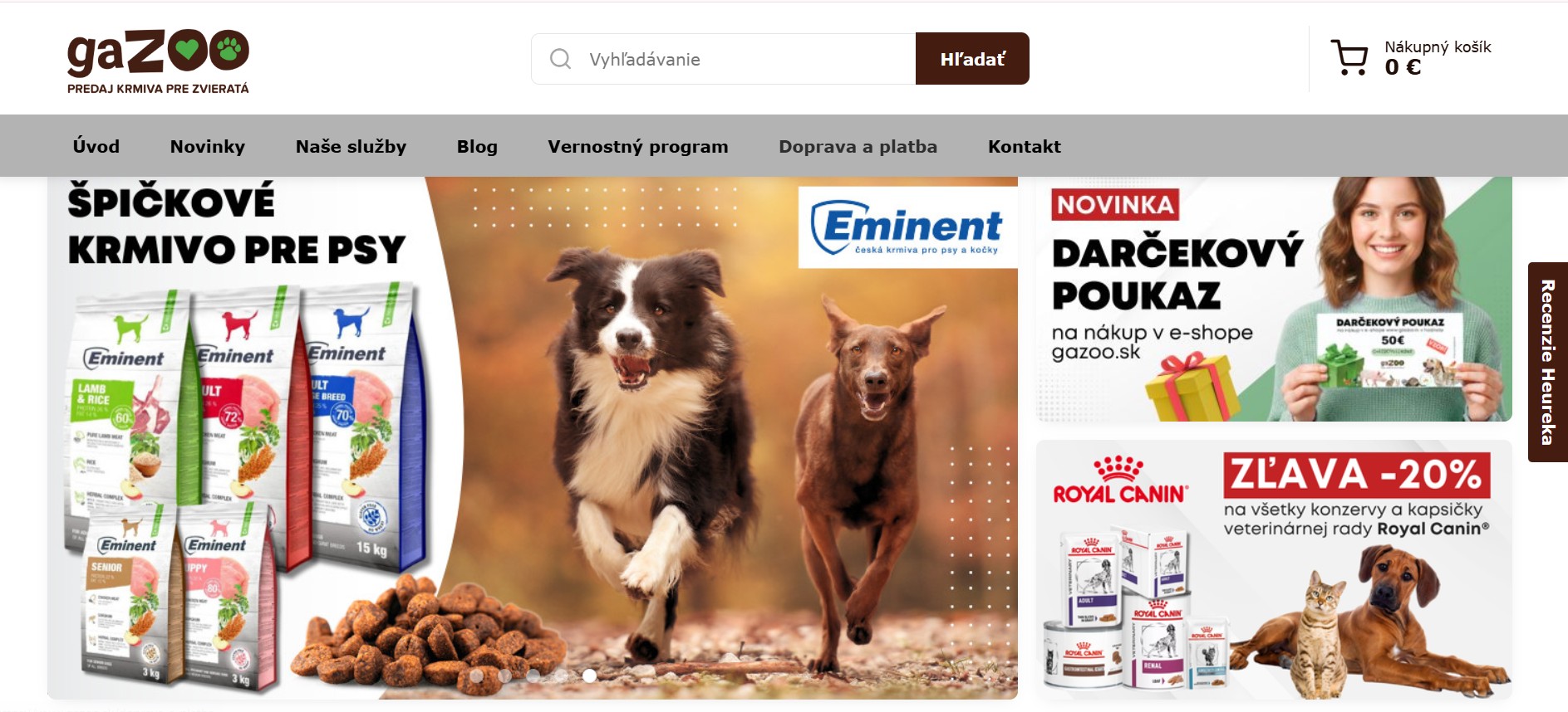 Náhled e-shopu gazoo.sk