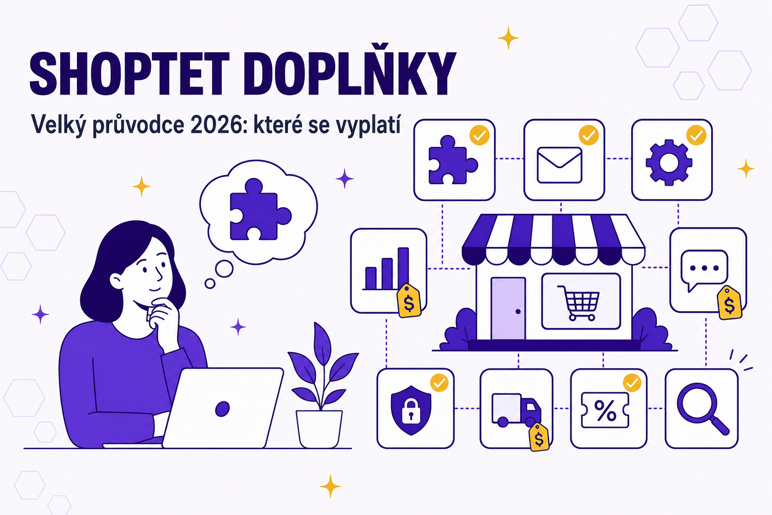 Shoptet doplňky: velký průvodce 2026 — které se vyplatí a kdy nestačí