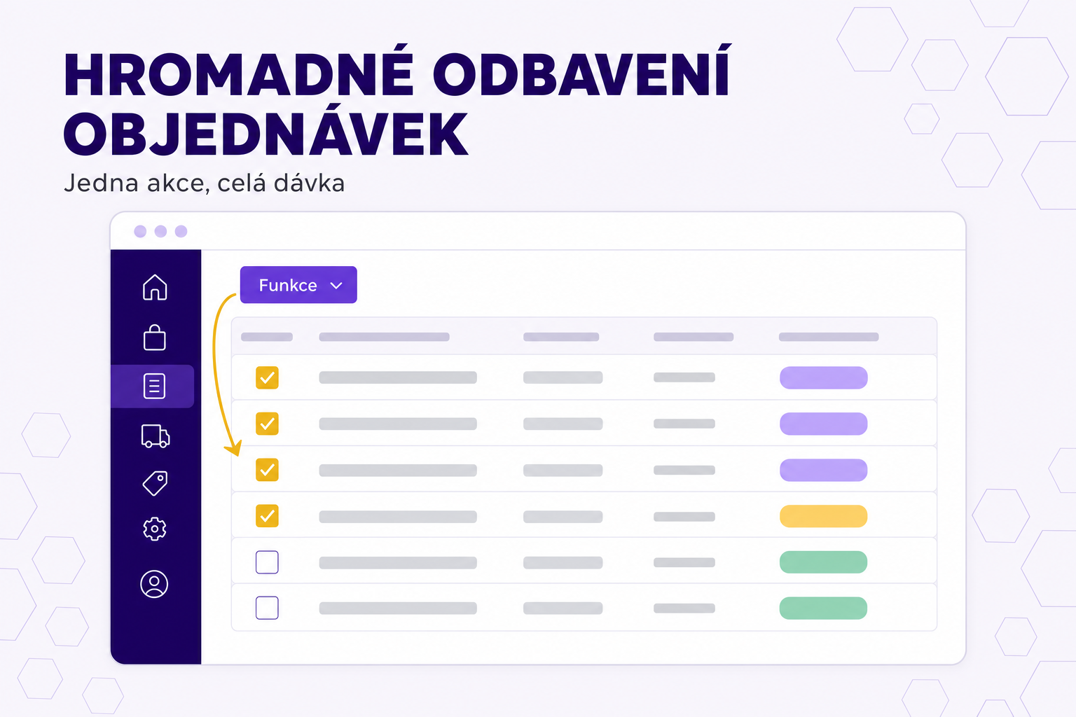 Hromadné vyřizování objednávek na Shoptetu krok za krokem