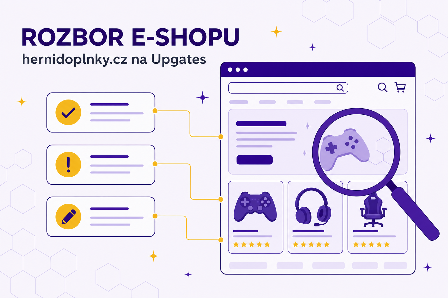 Rozbor eshopu hernidoplnky.cz - Upgates
